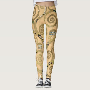 Gustav Klimt - Livets träd, Stoclet Frieze Leggings