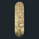 Gustav Klimt - Livets träd, Stoclet Frieze Mini Skateboard Bräda 18,5 Cm<br><div class="desc">The Livets träd,  Stoclet Frieze,  central del av den lämnat panelen - Gustav Klimt,  kartong,  1909</div>
