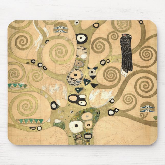 Gustav Klimt - Livets träd, Stoclet Frieze Musmatta (Framsidan)