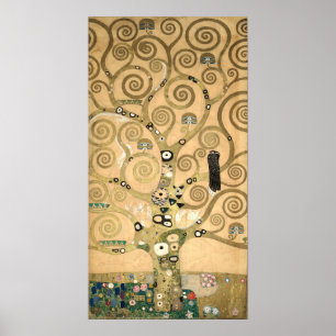 Gustav Klimt - Livets träd, Stoclet Frieze Poster