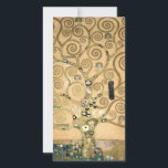 Gustav Klimt - Livets träd, Stoclet Frieze Tack Kort<br><div class="desc">The Livets träd,  Stoclet Frieze,  central del av den lämnat panelen - Gustav Klimt,  kartong,  1909</div>
