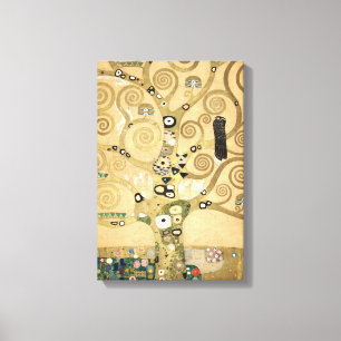 Gustav Klimt - Livets Träd, Stoclet Fris Canvastryck