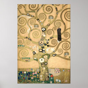 Gustav Klimt - Livets Träd, Stoclet Fris Poster