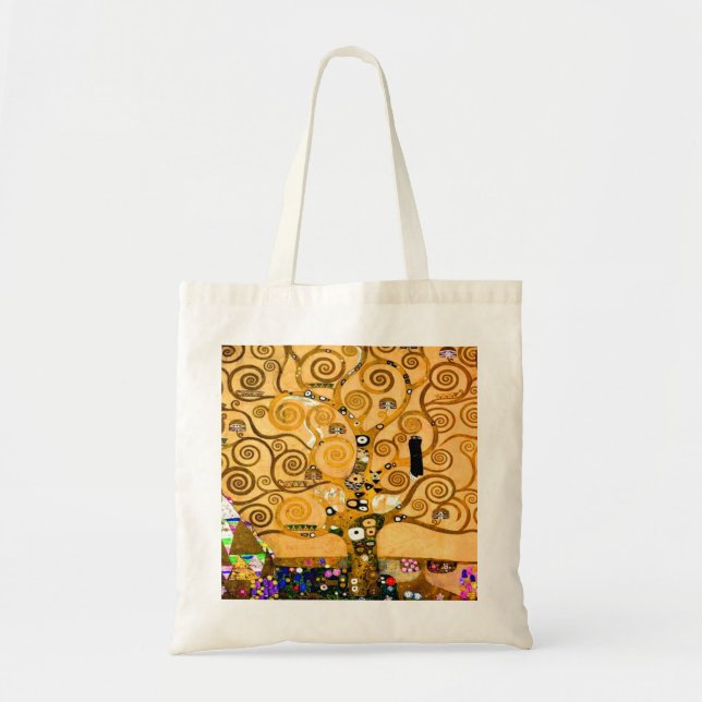 Gustav Klimt Livets träd Tygkasse (Framsidan)