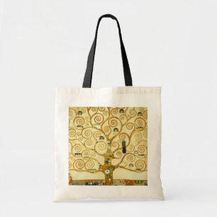 Gustav Klimt Livets träd Vintagen Art nouveau Tygkasse