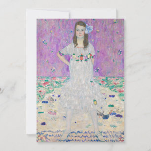 Gustav Klimt - Mada Primavesi Inbjudningar