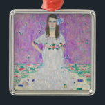 Gustav Klimt - Mada Primavesi Julgransprydnad Metall<br><div class="desc">Mada Primavesi - Gustav Klimt,  Oil on Canvas,  1912-1913</div>