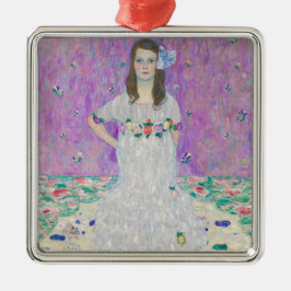 Gustav Klimt - Mada Primavesi Julgransprydnad Metall