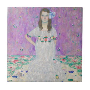 Gustav Klimt - Mada Primavesi Kakelplatta