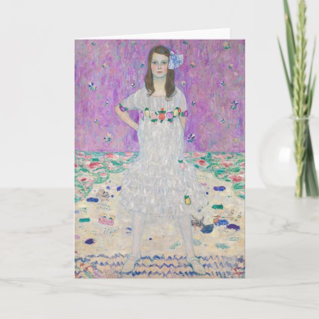 Gustav Klimt - Mada Primavesi Kort (Framsida)