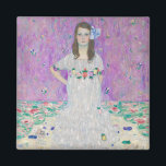 Gustav Klimt - Mada Primavesi Magnet<br><div class="desc">Mada Primavesi - Gustav Klimt,  Oil on Canvas,  1912-1913</div>