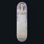 Gustav Klimt - Mada Primavesi Mini Skateboard Bräda 18,5 Cm<br><div class="desc">Mada Primavesi - Gustav Klimt,  Oil on Canvas,  1912-1913</div>