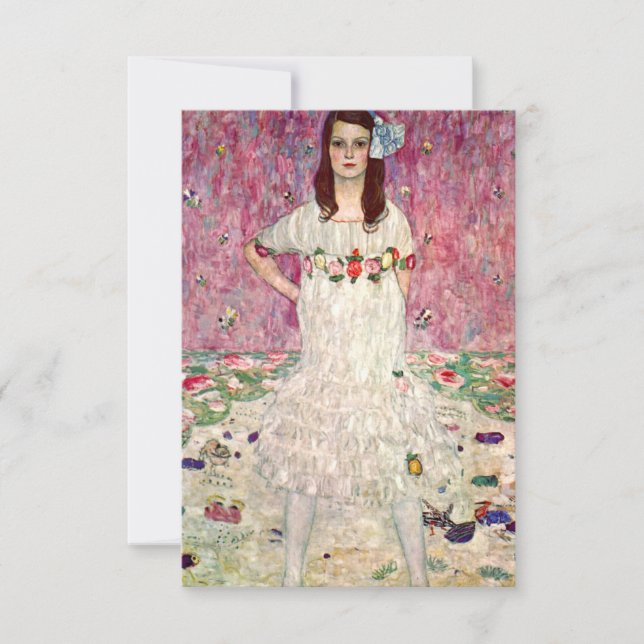 Gustav Klimt Mada Primavesi Tack Kort (Framsida)