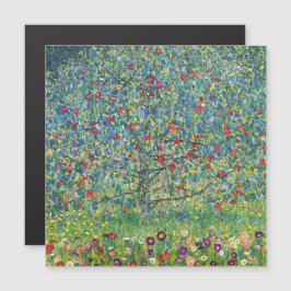 Gustav Klimt - Magnetikkort för Apple Träd