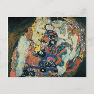 Gustav Klimt : "Maiden" Vykort