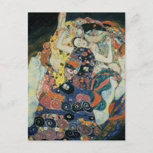 Gustav Klimt : "Maiden" Vykort