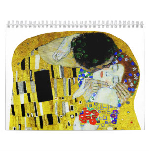 Gustav Klimt-målarkonst Kalender