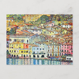 Gustav Klimt Malcena vid Gardasee Vykort