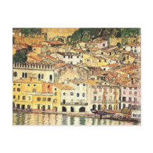 Gustav Klimt - Malcesine på Sjö Garda