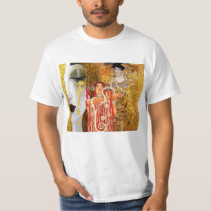 Gustav Klimt, målning, kollage, kombinerad konst T Shirt