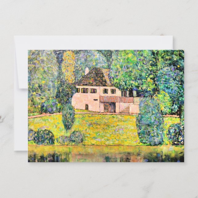 Gustav Klimt-målning, Litzlbergkeller Kort (Framsida)