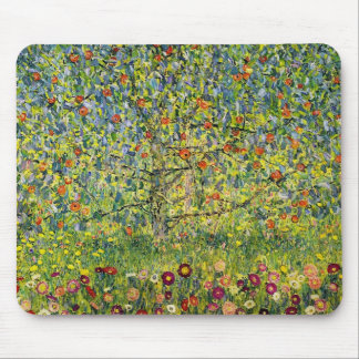 Gustav Klimt målningart nouveau det Apple träd Musmatta