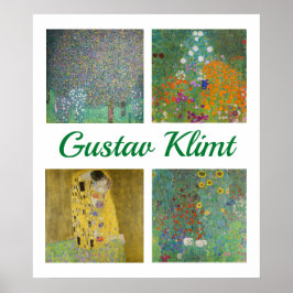 Gustav Klimt Masterbit Patchwork Poster