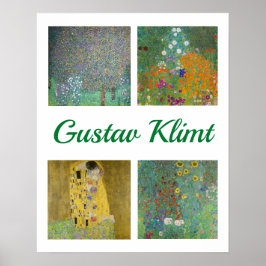 Gustav Klimt Masterbit Patchwork Poster