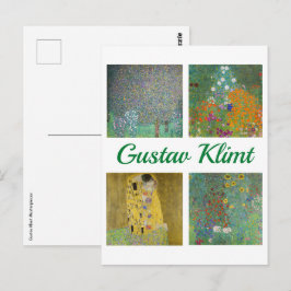 Gustav Klimt-mästerverk Vykort