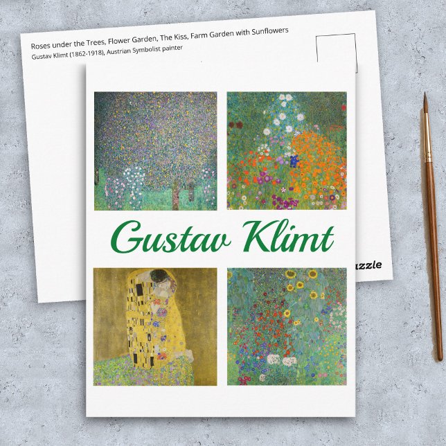 Gustav Klimt mästerverk Vykort (Skapare uppladdad)