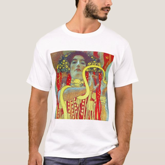 Gustav Klimt medicin II T Shirt (Framsida)