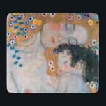 Gustav Klimt - Mor och Child<br><div class="desc">Mor and Child (Detailed of Three Ages of Woman) - Gustav Klimt, Oil on Canvas, 1905</div>