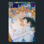 Gustav Klimt - Mor och Child Fototryck<br><div class="desc">Mor and Child (Detailed of Three Ages of Woman) - Gustav Klimt,  Oil on Canvas,  1905</div>