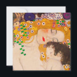 Gustav Klimt - Mor och Child Inbjudningar<br><div class="desc">Gustav Klimt - Mor och Child - Mor och Child är en detaljerad del av 1905 års treårsålder av kvinnomålning. Den här målningen kallas också "Le Tre Eta Della Donna". Den här bilden är bara inriktad på en del av teckningen, mor och barnet. Meddela din kommande babydusch i stil med...</div>