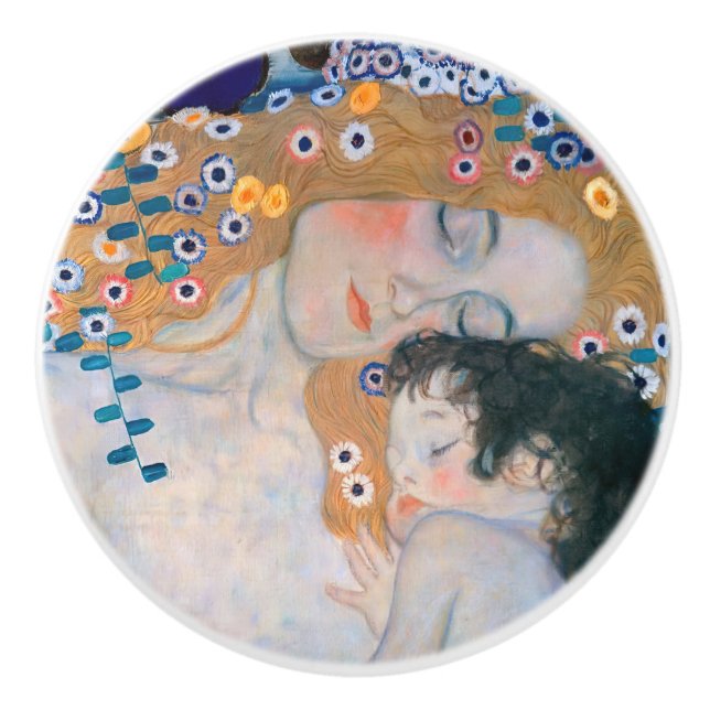 Gustav Klimt - Mor och Child Knopp (Framsidan)