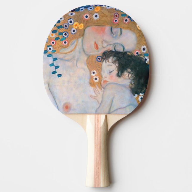 Gustav Klimt - Mor och Child Pingisracket (Framsidan)