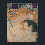 Gustav Klimt - Mor och Child Trätavla<br><div class="desc">Mor and Child (Detailed of Three Ages of Woman) - Gustav Klimt,  Oil on Canvas,  1905</div>