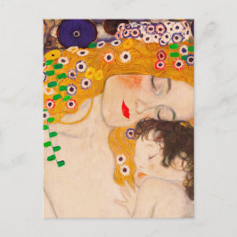 Gustav Klimt - Mor och Child Vykort