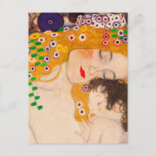 Gustav Klimt - Mor och Child Vykort