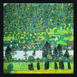 Gustav Klimt - Mountain Slope vid Unterach Fototryck<br><div class="desc">Mountain Slope at Unterach / Slope in a Forest on Attersee Sjö - Gustav Klimt,  Oil on Canvas,  1916</div>