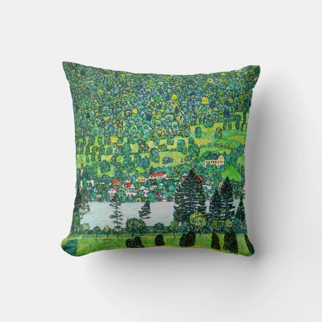 Gustav Klimt - Mountain Slope vid Unterach Kudde (Framsida)