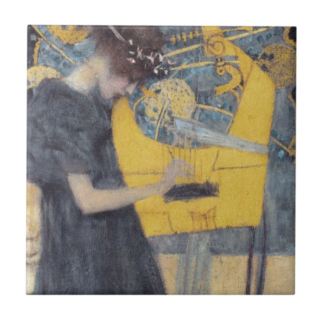 Gustav Klimt / Musik Kakelplatta (Framsidan)