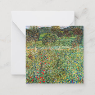 Gustav Klimt - Orchard Anteckningskort