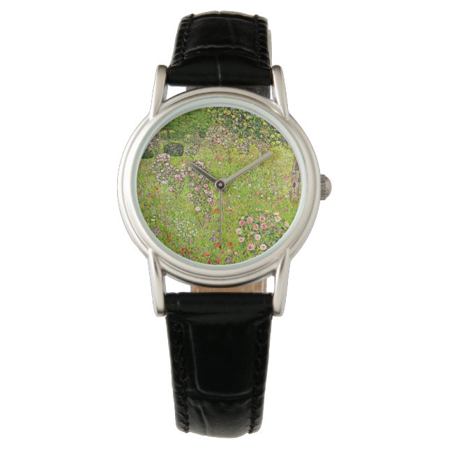 Gustav Klimt Orchard med Ro Armbandsur (Framsida)