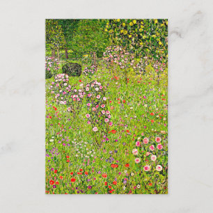 Gustav Klimt Orchard med Ro Tilläggskort