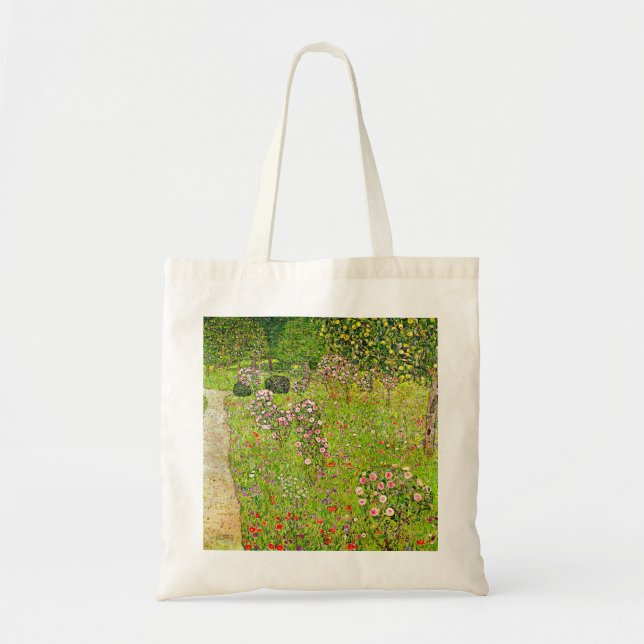 Gustav Klimt Orchard med Ro Tygkasse (Framsidan)