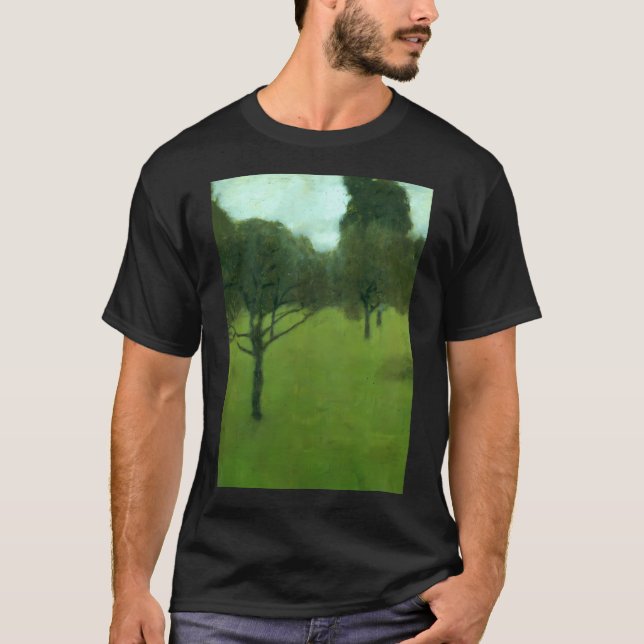Gustav Klimt Orchard T Shirt (Framsida)