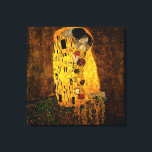 Gustav Klimt på Trasa Canvastryck<br><div class="desc">En österrikisk symbolmålare, 1862-1918. Detta är en oljemålning där lagrar i guld löv tillämpade ett slående utseende för ge.</div>