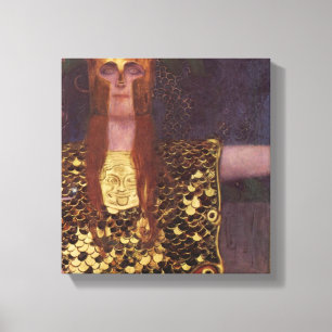 Gustav Klimt - Pallas Athena Canvastryck
