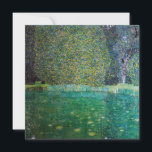 Gustav Klimt - Park of Schloss Kammer am Attersee Inbjudningar<br><div class="desc">Pond of Schloss Kammer on Attersee / The Park of Schloss Kammer am Attersee - Gustav Klimt,  Oil on Canvas,  1910</div>